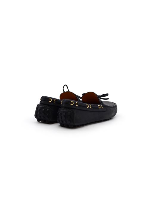 MOCASSINO NODINO BLU CAR SHOE | KUD006BPBLU